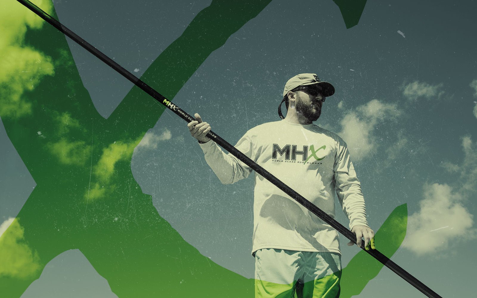 best push pole for fishing Assembled MHX Carbon Choose Length up to 21ft SUP & Skiff Outfitters (four sections Carbon Fiber Push Pole